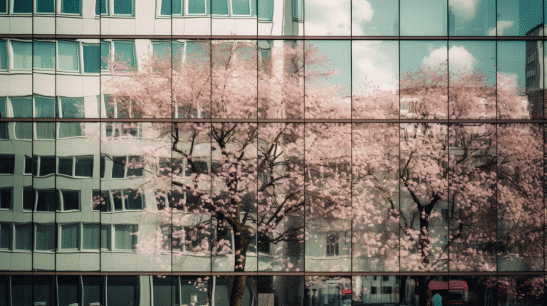 Mai-Blüten & Makellos: Fensterreinigung in blühender Stadt München